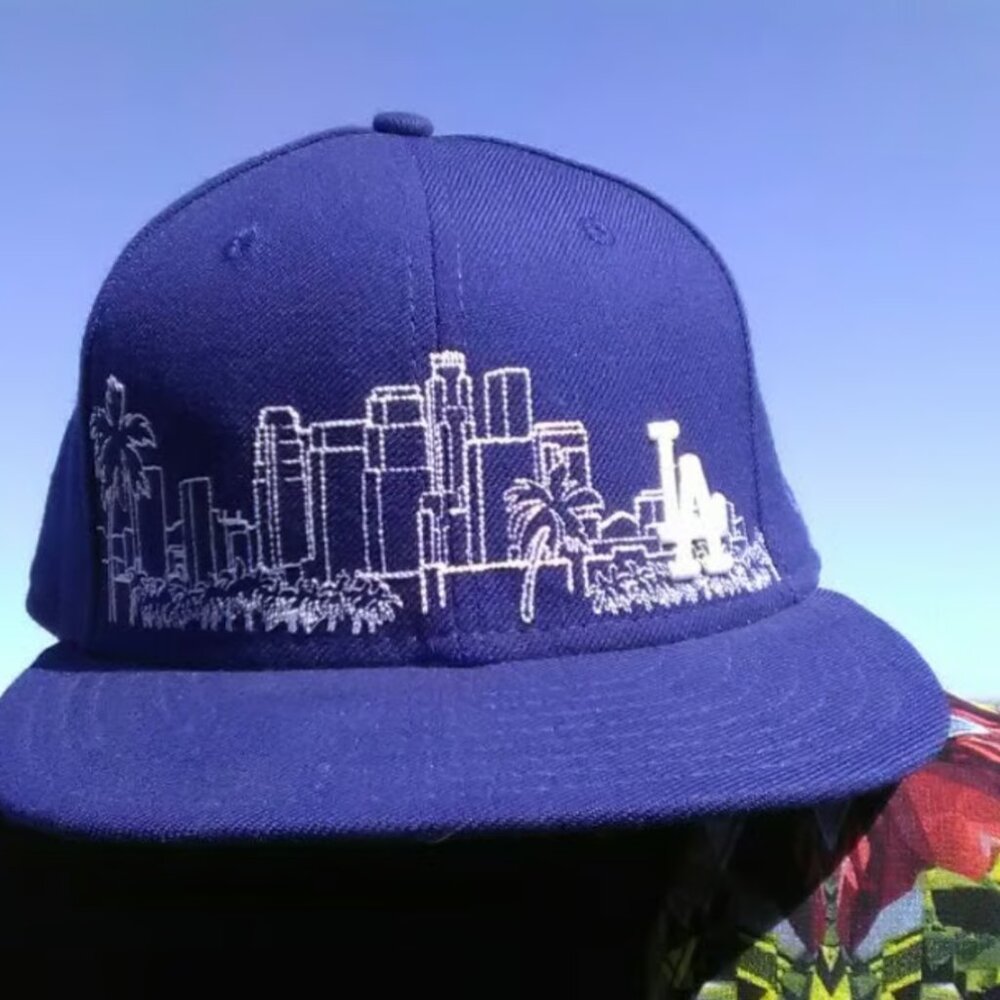 Los Angeles Dodgers Hat with Skyline
